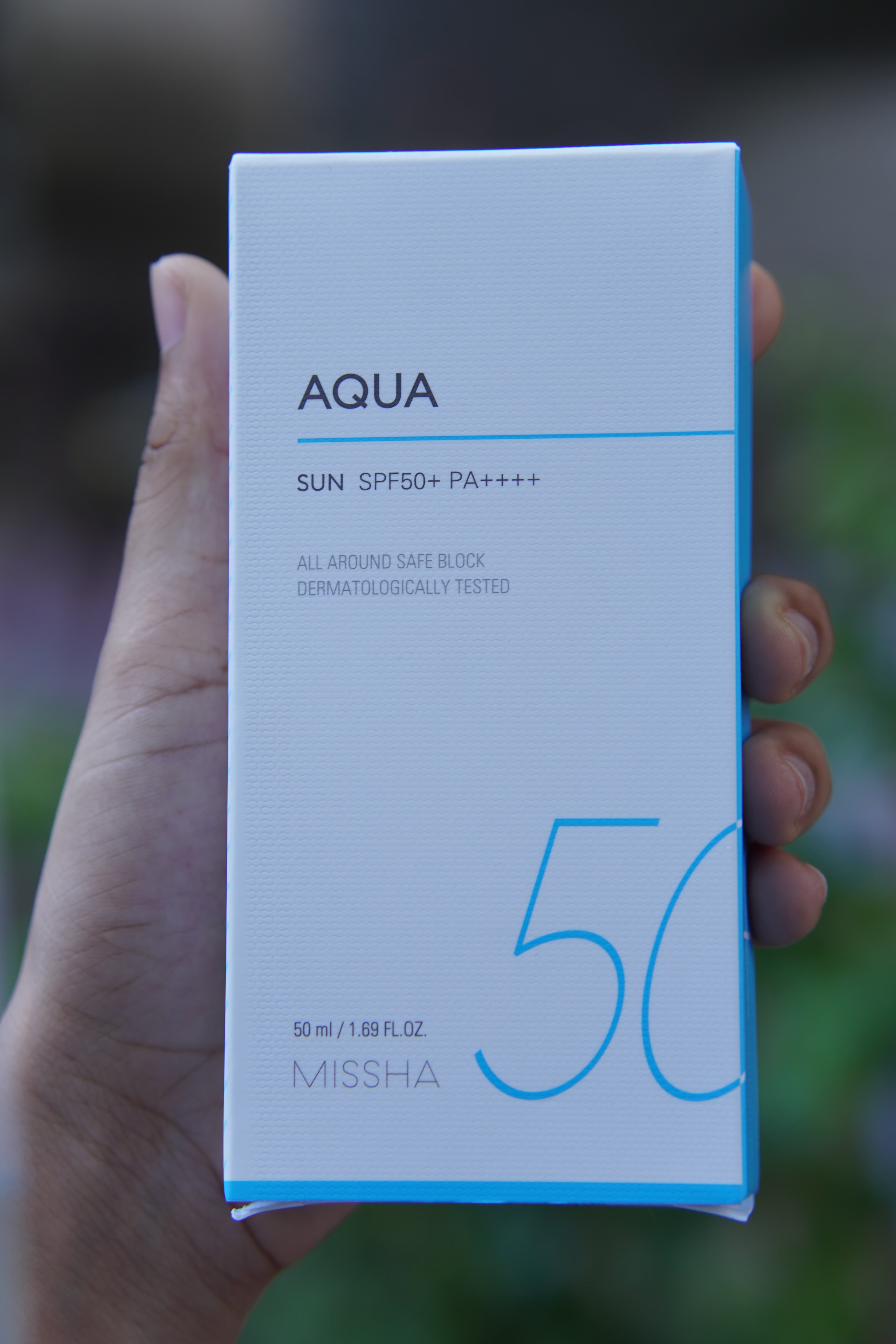 Missha All Around Safe Block Aqua Sun Gel SPF50+ PA++++ 50ml by MISSHA — image 2 of 2