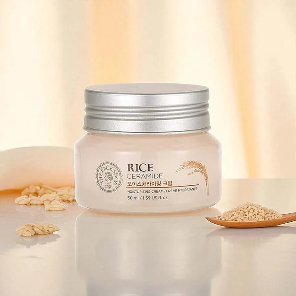 The Face Shop Rice & Ceramide Moisturizing Cream 50ml by THE FACE SHOP — image 2 of 2